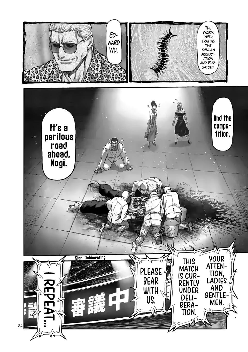 Kengan Omega Chapter 96 page 24 - Chapter 96: True Purpose