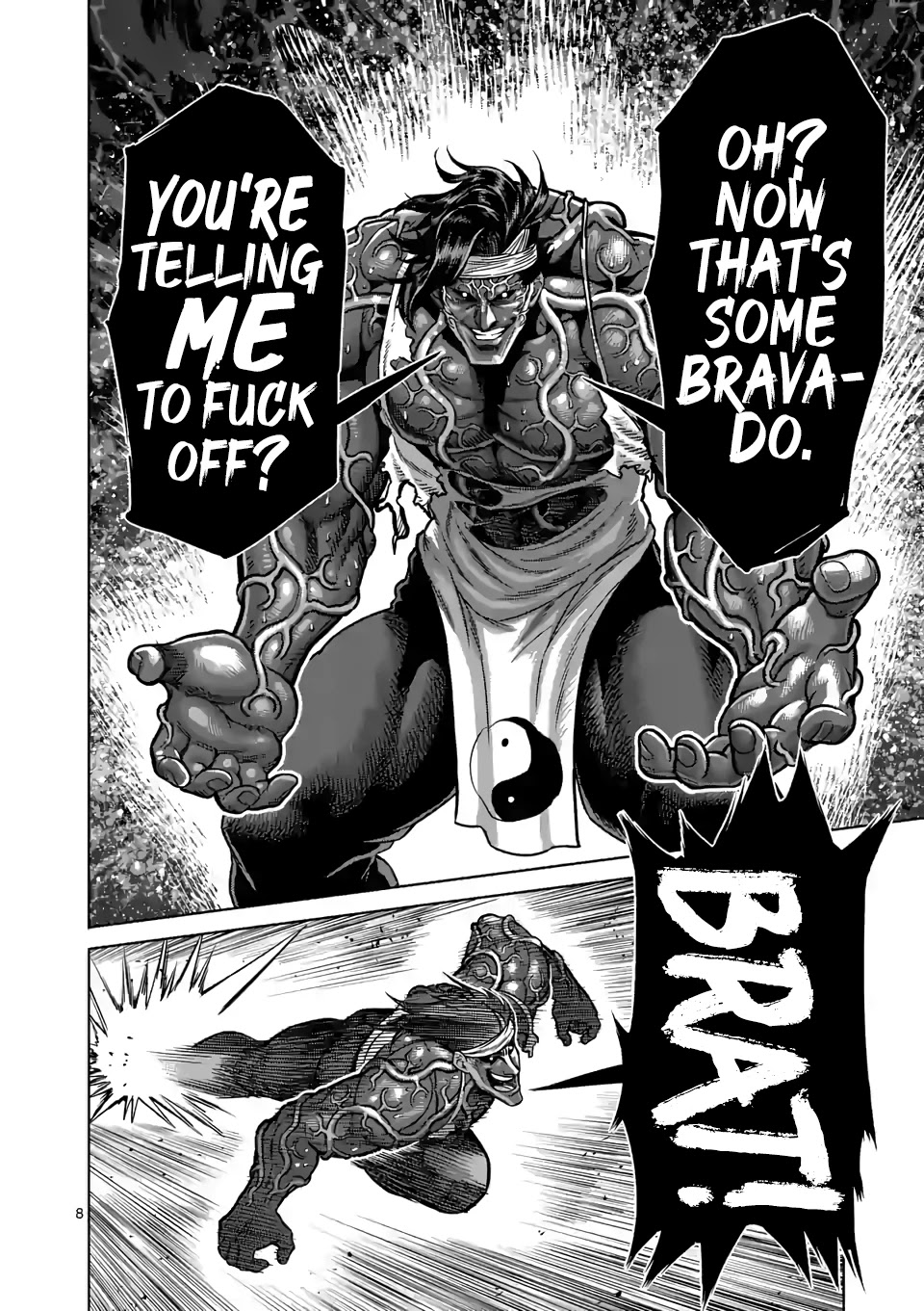 Kengan Omega Chapter 96 page 8 - Chapter 96: True Purpose