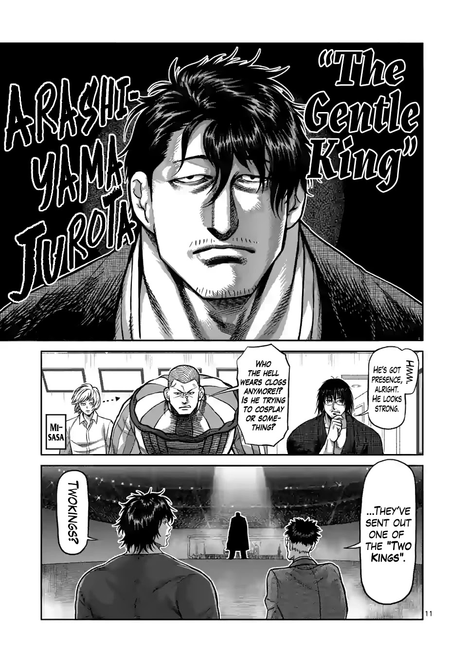 Kengan Omega Chapter 97 page 11 - Chapter 97: The Two Kings