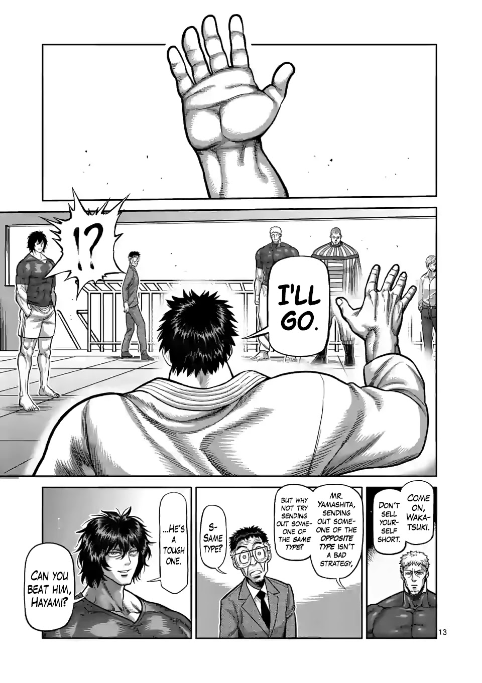 Kengan Omega Chapter 97 page 13 - Chapter 97: The Two Kings