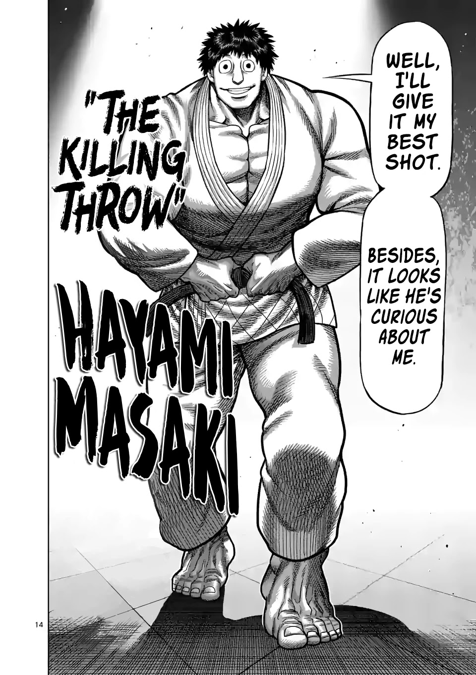 Kengan Omega Chapter 97 page 14 - Chapter 97: The Two Kings