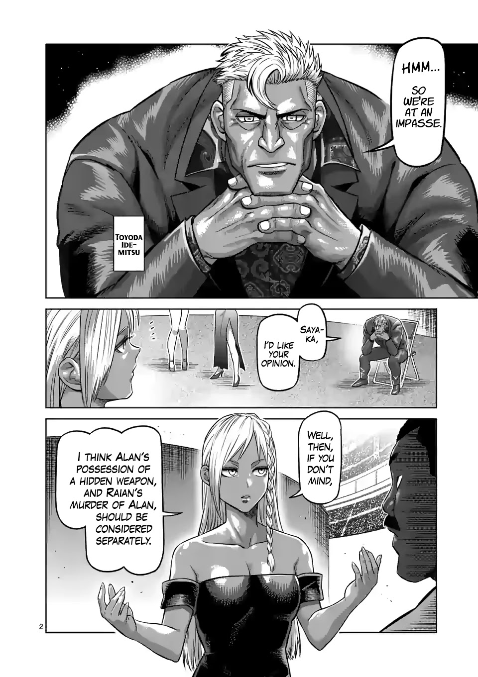Kengan Omega Chapter 97 page 2 - Chapter 97: The Two Kings