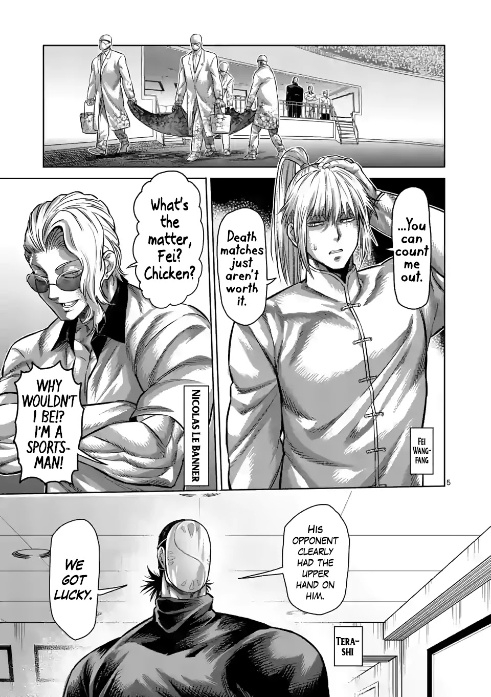 Kengan Omega Chapter 97 page 5 - Chapter 97: The Two Kings