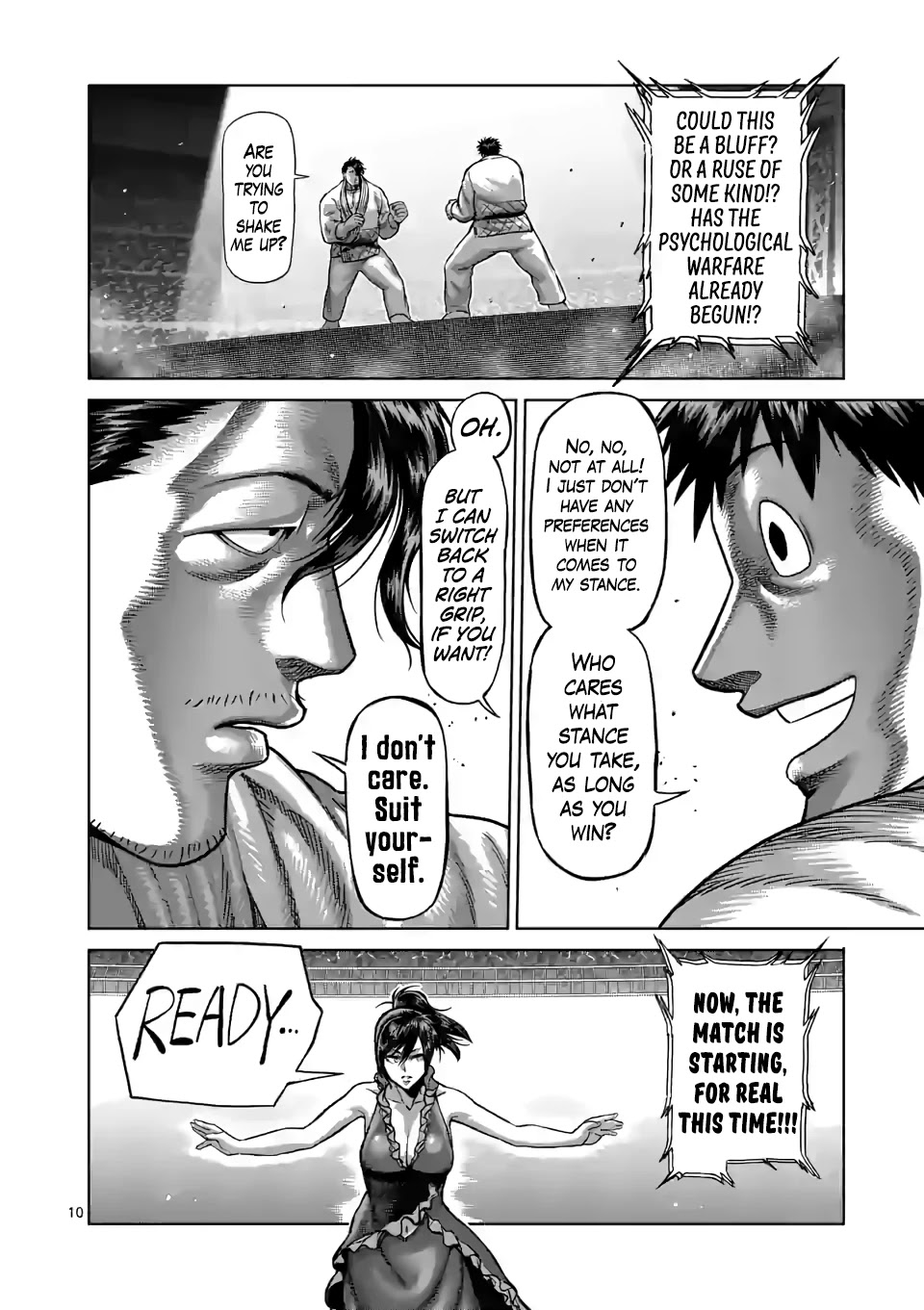 Kengan Omega Chapter 98 page 10 - Chapter 98: The Flawless Man