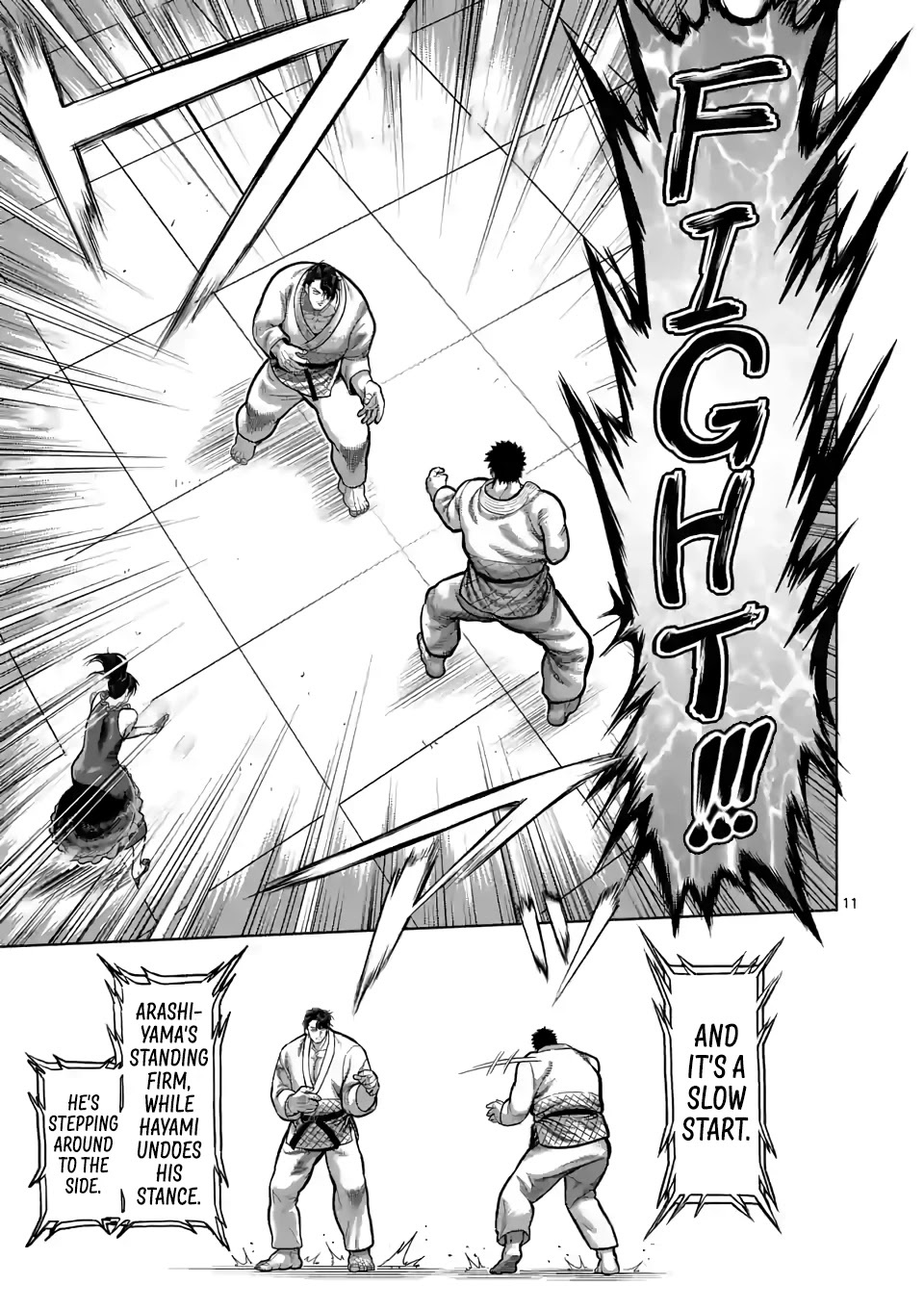 Kengan Omega Chapter 98 page 11 - Chapter 98: The Flawless Man