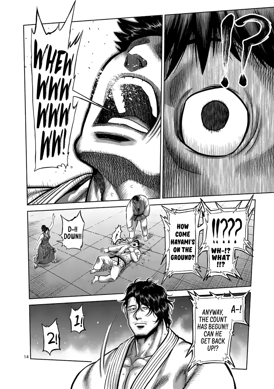 Kengan Omega Chapter 98 page 14 - Chapter 98: The Flawless Man