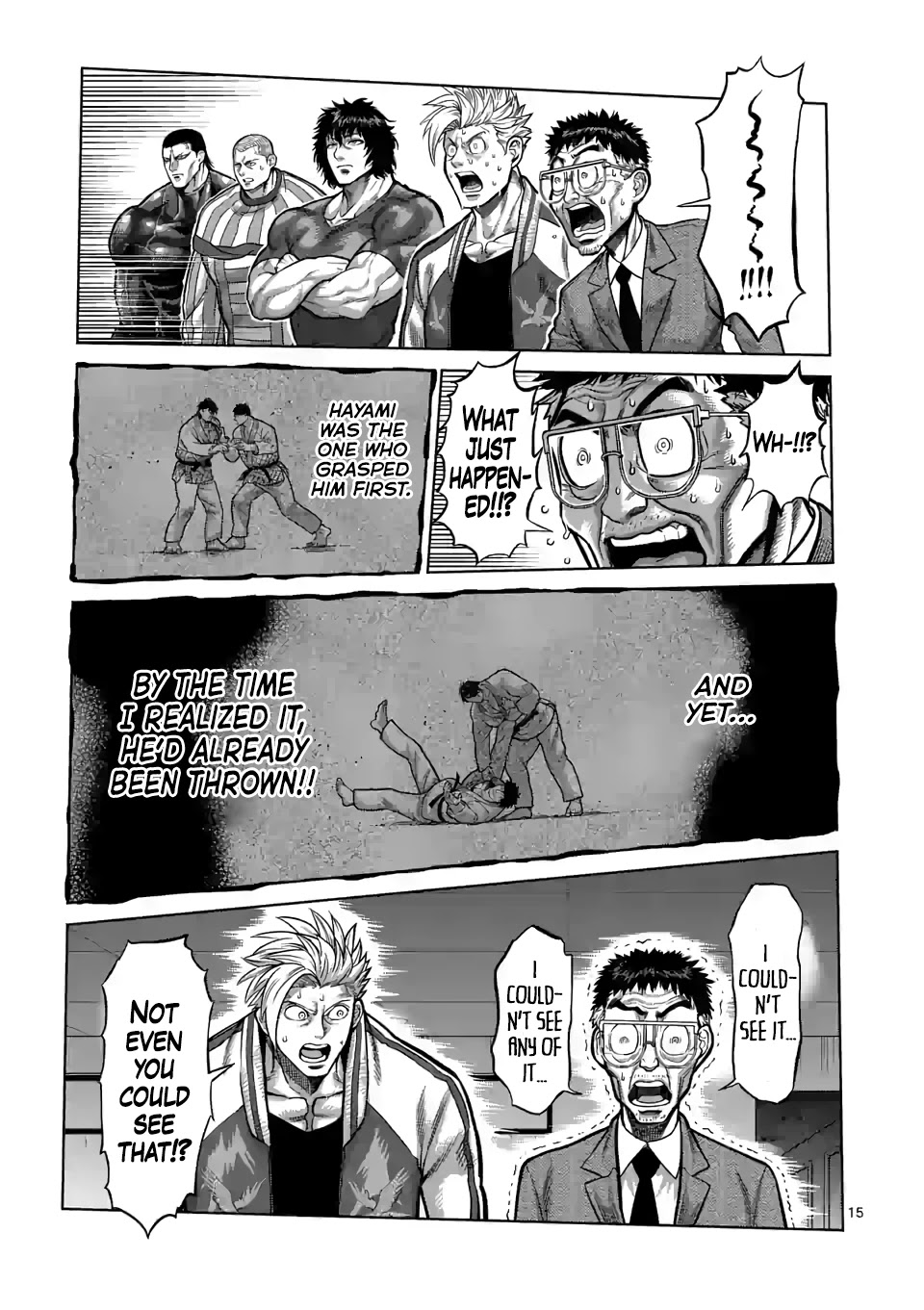 Kengan Omega Chapter 98 page 15 - Chapter 98: The Flawless Man