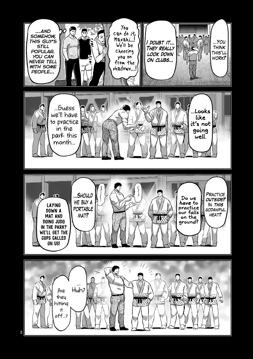 Kengan Omega Chapter 98 page 2 - Chapter 98: The Flawless Man