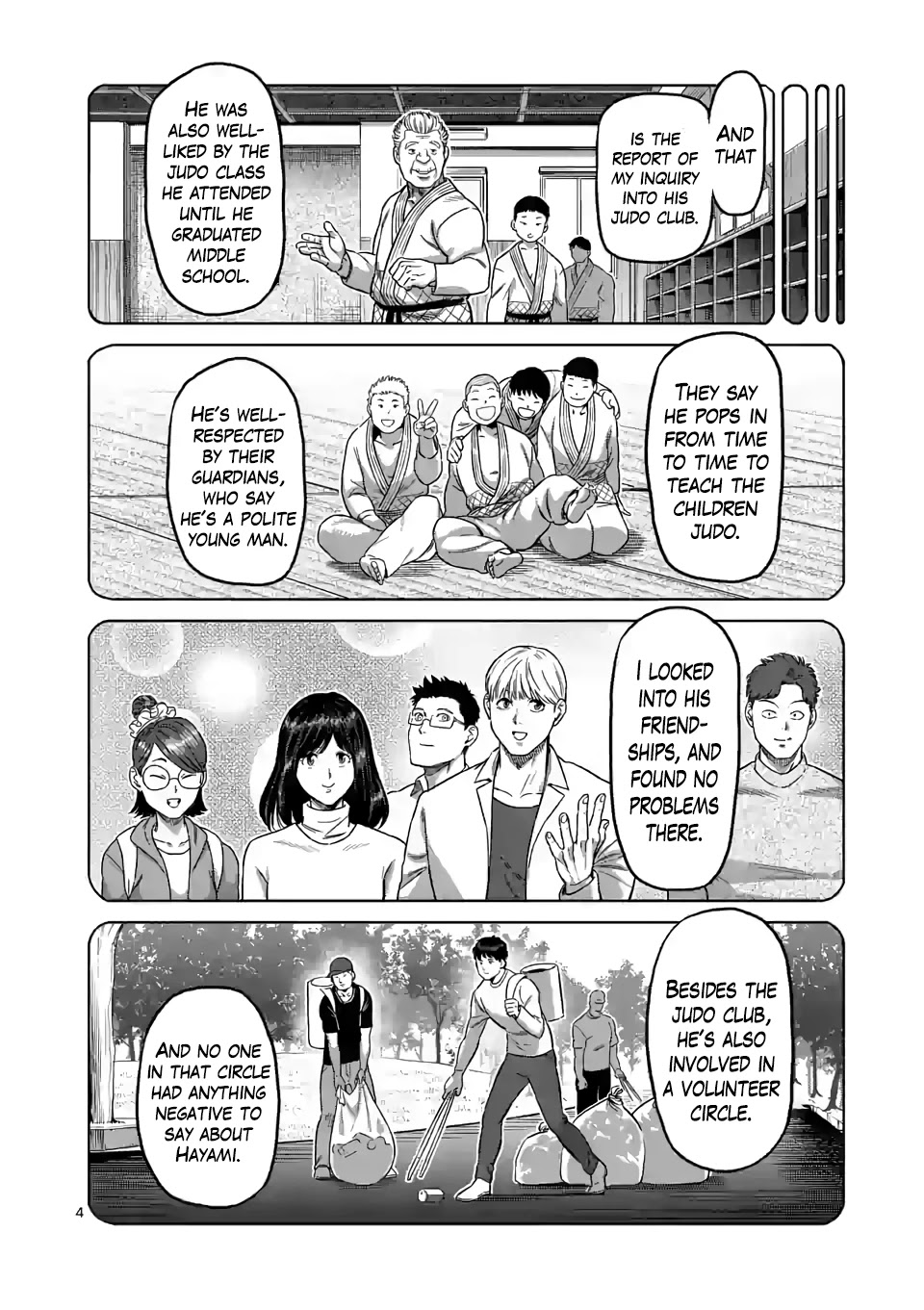 Kengan Omega Chapter 98 page 4 - Chapter 98: The Flawless Man