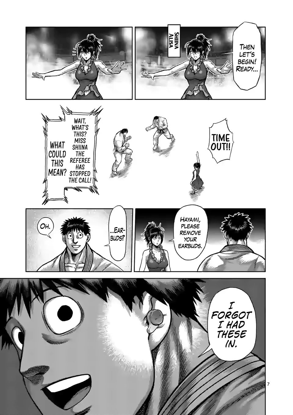 Kengan Omega Chapter 98 page 7 - Chapter 98: The Flawless Man