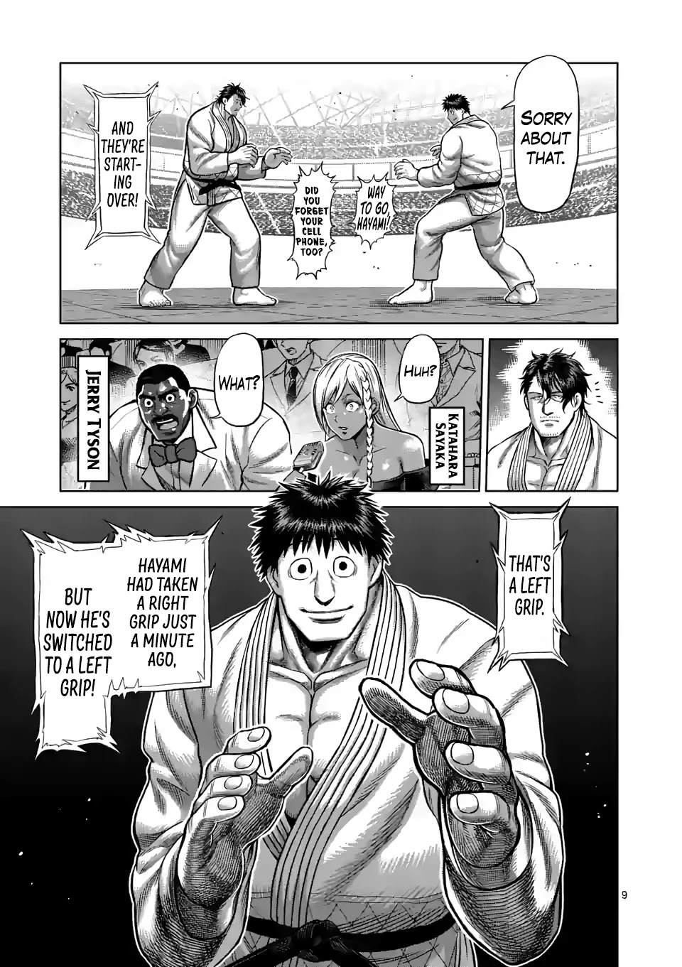 Kengan Omega Chapter 98 page 9 - Chapter 98: The Flawless Man