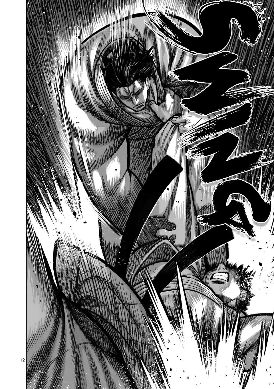 Kengan Omega Chapter 99 page 12 - Chapter 99: Swing