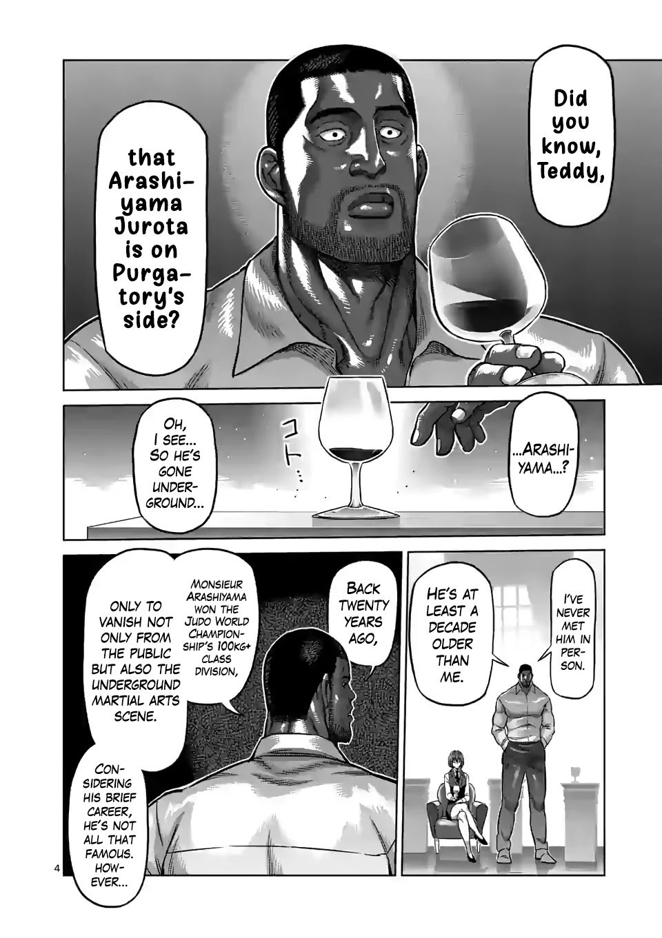 Kengan Omega Chapter 99 page 4 - Chapter 99: Swing