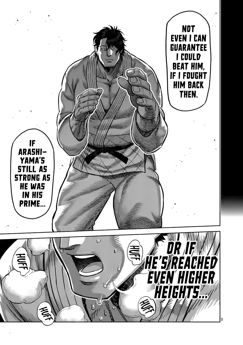Kengan Omega Chapter 99 page 5 - Chapter 99: Swing