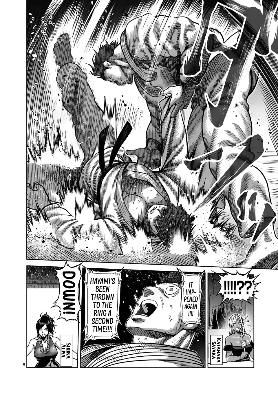 Kengan Omega Chapter 99 page 8 - Chapter 99: Swing