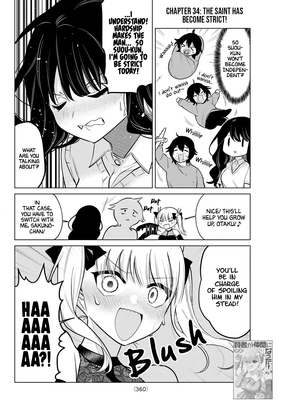 Kenja ga Nakama ni Natta! Chapter 34 page 2 - Chapter 34: The Saint Has Become Strict!