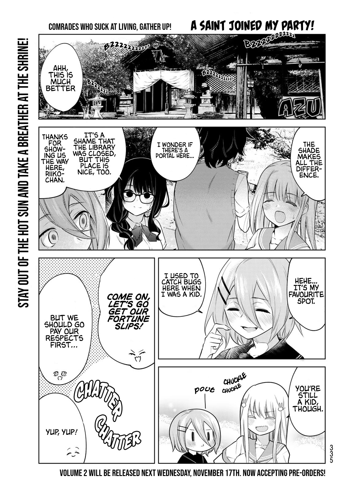 Kenja ga Nakama ni Natta! Chapter 35 page 1 - Chapter 35: Shrine Visit With The Saint!