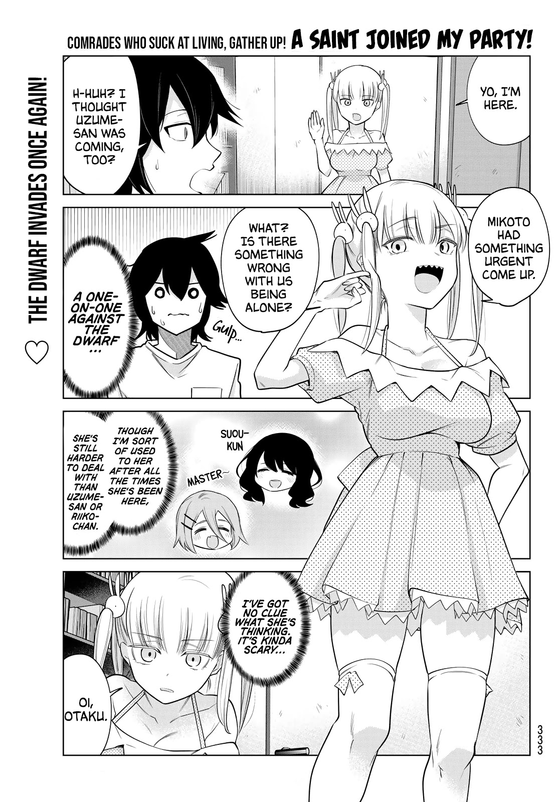 Kenja ga Nakama ni Natta! Chapter 38 page 1 - Chapter 38: Climbing to a high place with the Dwarf