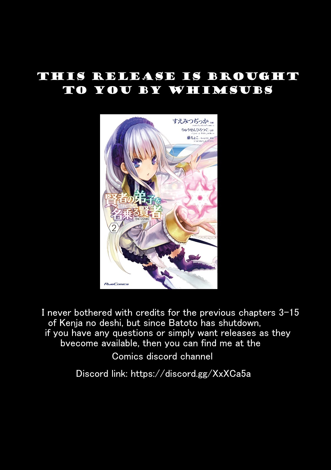 Kenja no Deshi wo Nanoru Kenja Chapter 16 page 1 - Chapter 16: One Difficulty After Another
