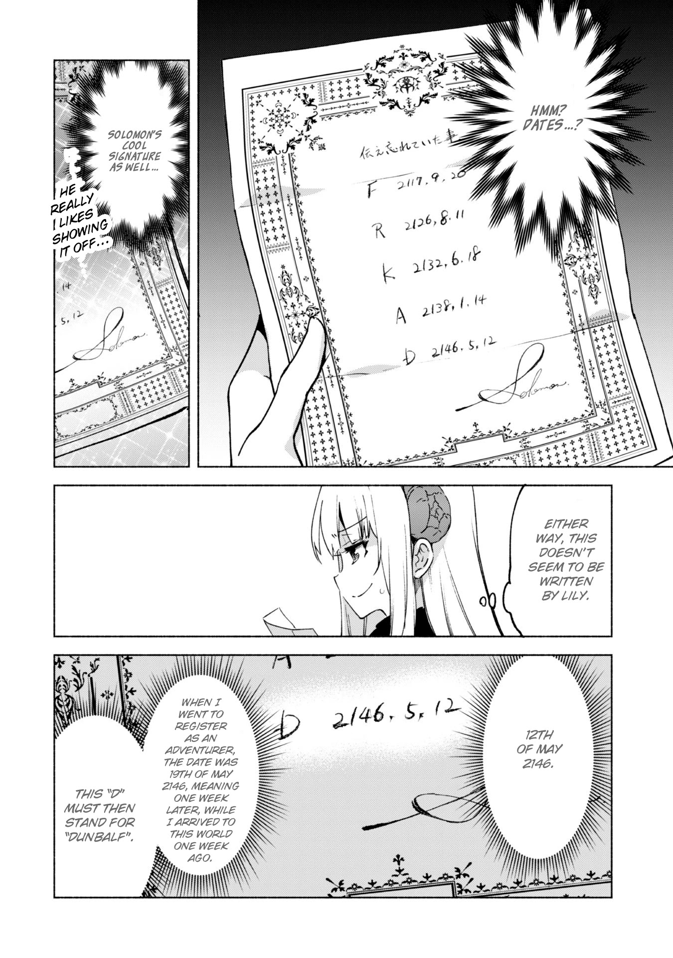 Kenja no Deshi wo Nanoru Kenja Chapter 20 page 13 - Chapter 20: Living In This World