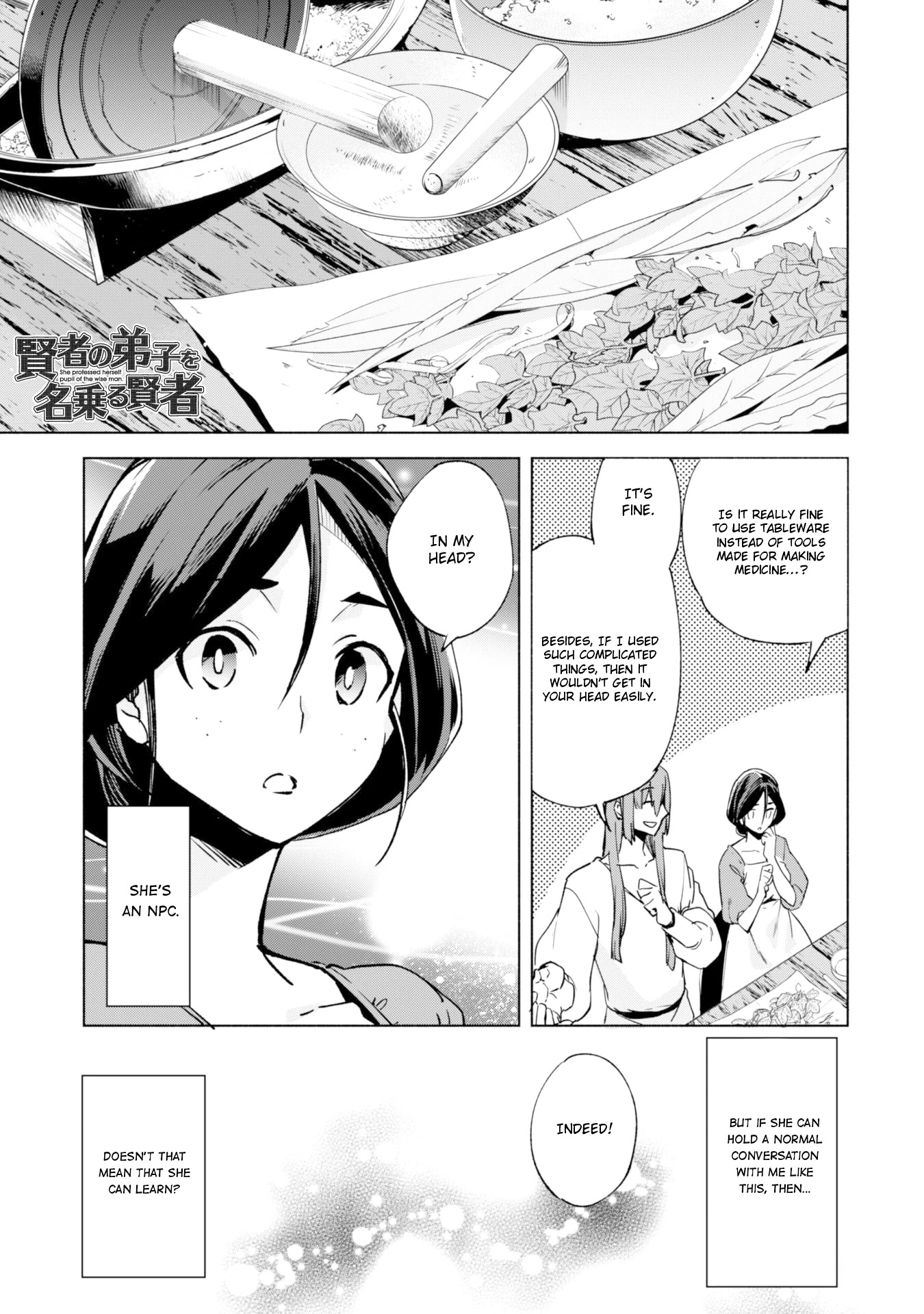 Kenja no Deshi wo Nanoru Kenja Chapter 23 page 2 - Chapter 23: To Save The People Of This World