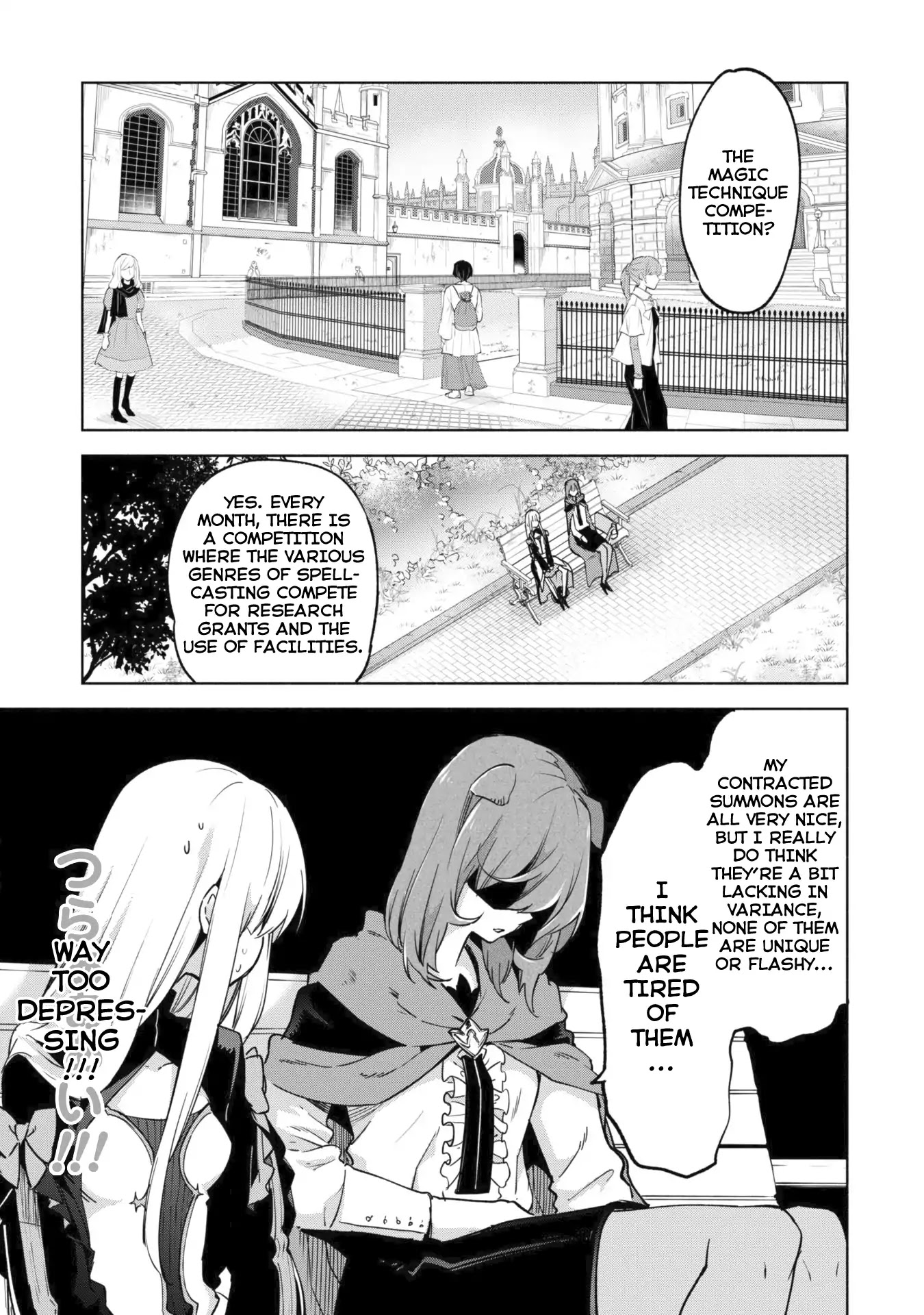 Kenja no Deshi wo Nanoru Kenja Chapter 25 page 14 - Chapter 25: Magic Technique Competition