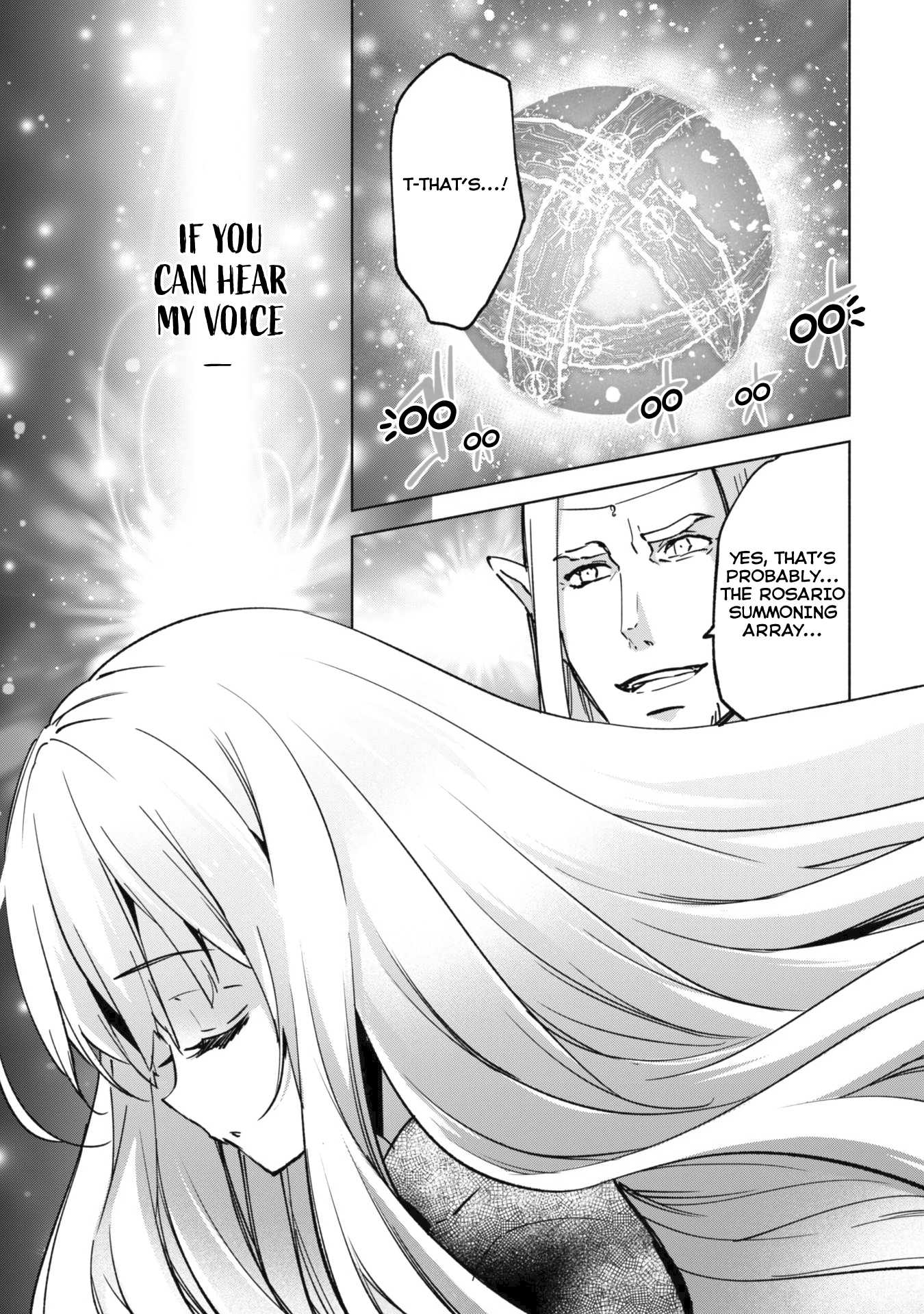 Kenja no Deshi wo Nanoru Kenja Chapter 26 page 34 - Chapter 26: Rosario Summoning Array