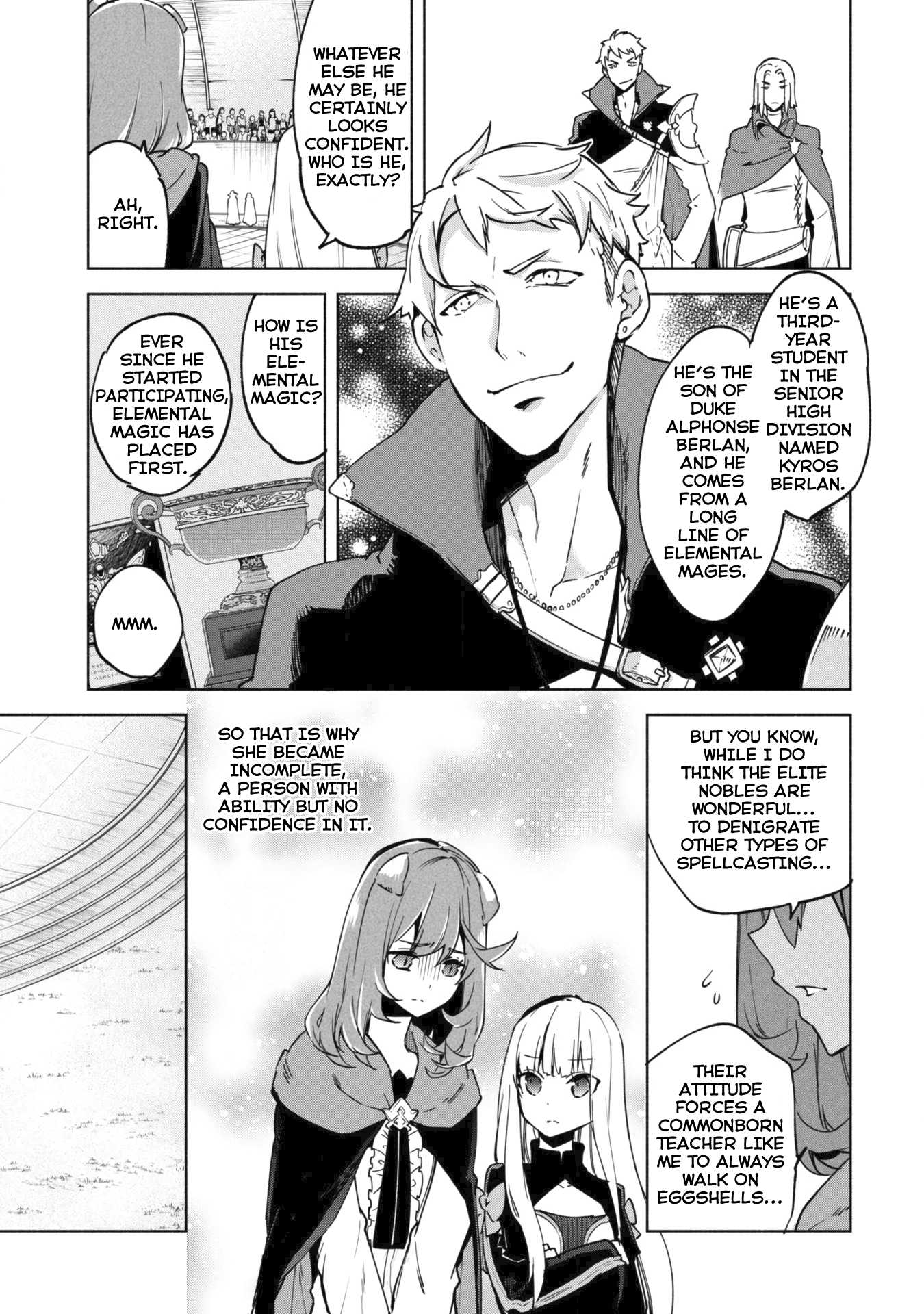 Kenja no Deshi wo Nanoru Kenja Chapter 26 page 8 - Chapter 26: Rosario Summoning Array