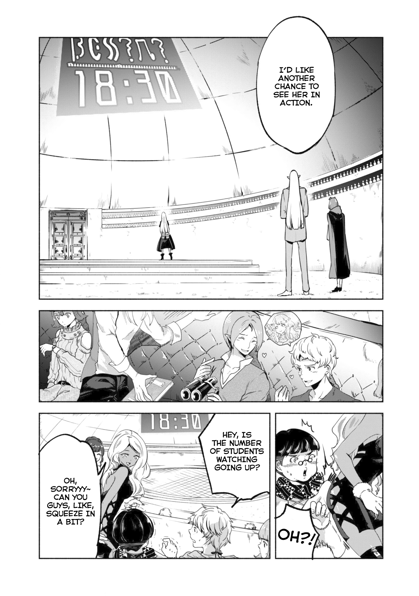 Kenja no Deshi wo Nanoru Kenja Chapter 28 page 10 - Chapter 28: Exhibition Match