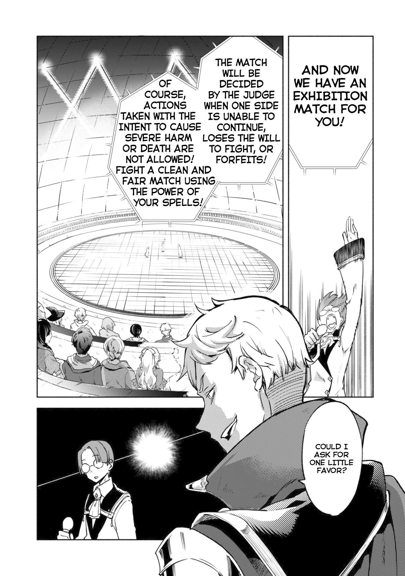 Kenja no Deshi wo Nanoru Kenja Chapter 28 page 12 - Chapter 28: Exhibition Match