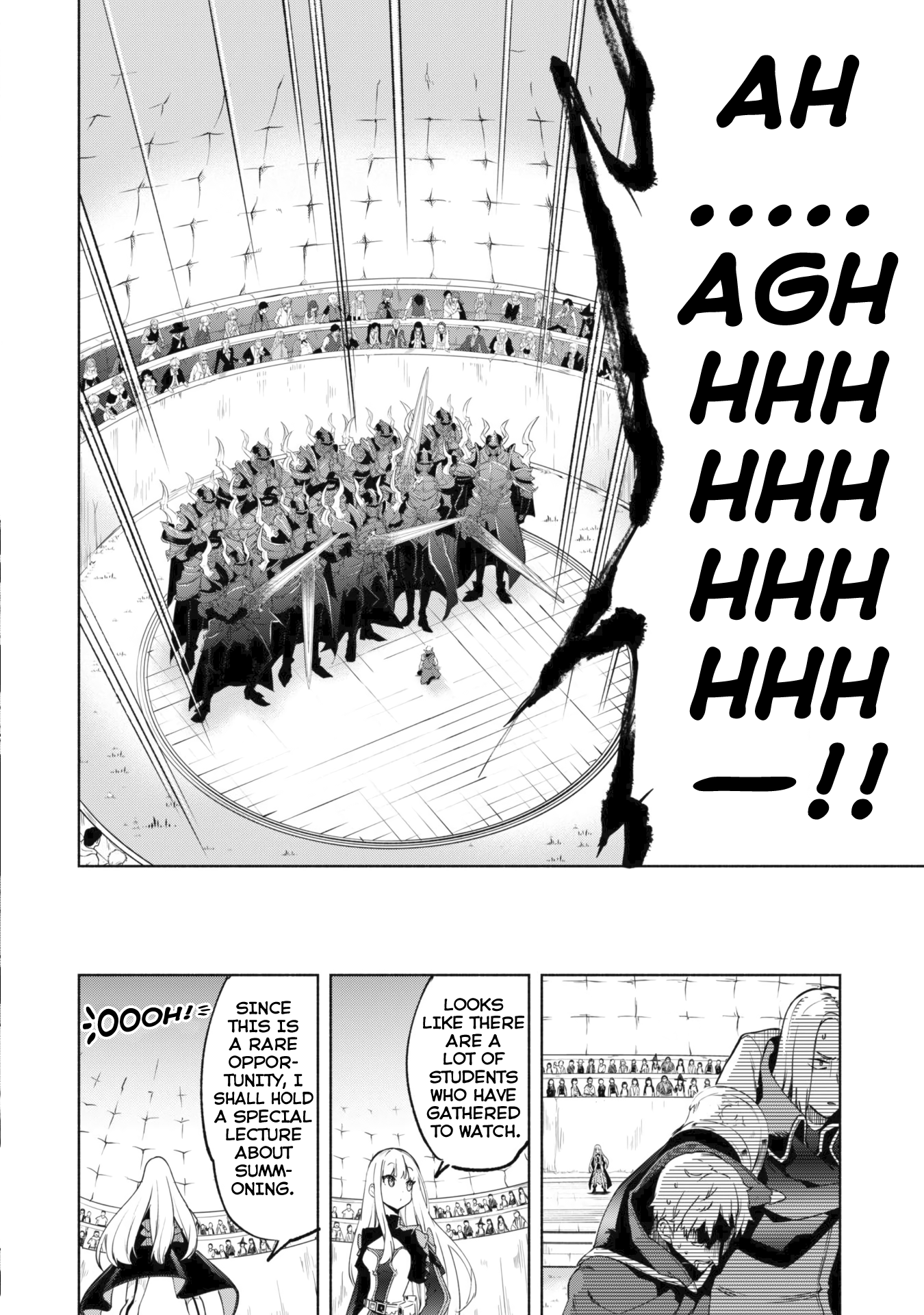 Kenja no Deshi wo Nanoru Kenja Chapter 28 page 28 - Chapter 28: Exhibition Match
