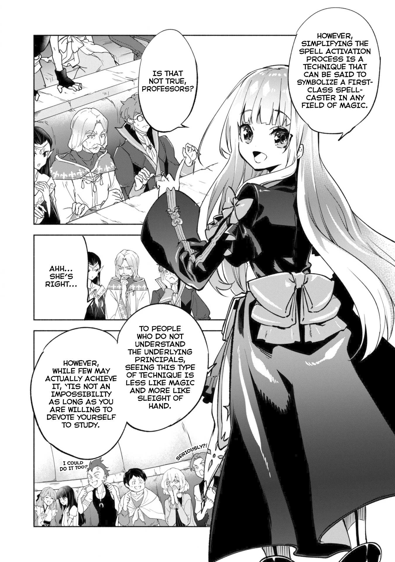 Kenja no Deshi wo Nanoru Kenja Chapter 28 page 32 - Chapter 28: Exhibition Match