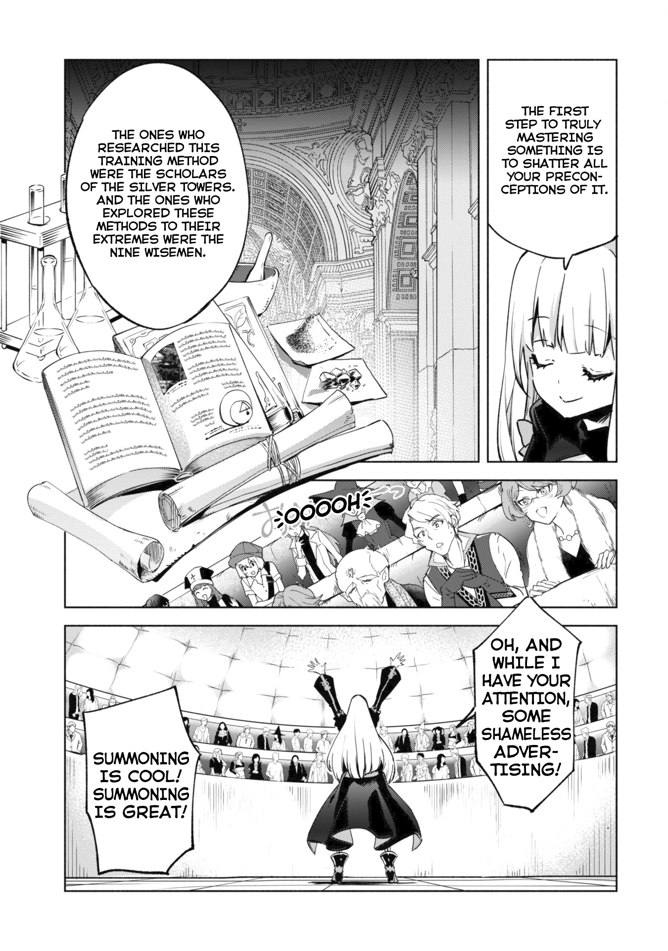Kenja no Deshi wo Nanoru Kenja Chapter 28 page 33 - Chapter 28: Exhibition Match