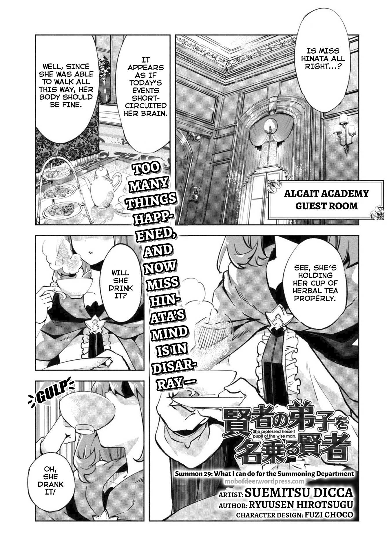 Kenja no Deshi wo Nanoru Kenja Chapter 29 page 2 - Chapter 29: What I can do for the Summoning Department