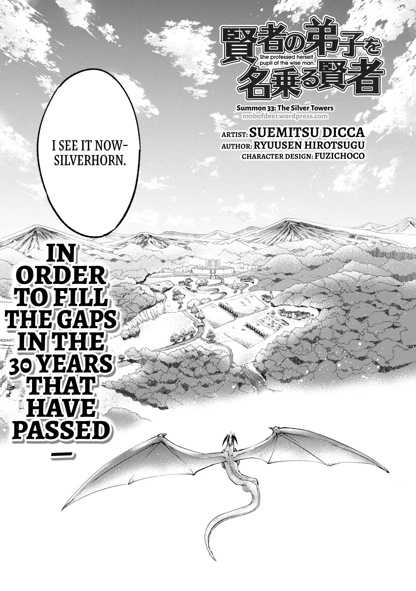 Kenja no Deshi wo Nanoru Kenja Chapter 33 page 4 - Chapter 33: The Silver Towers