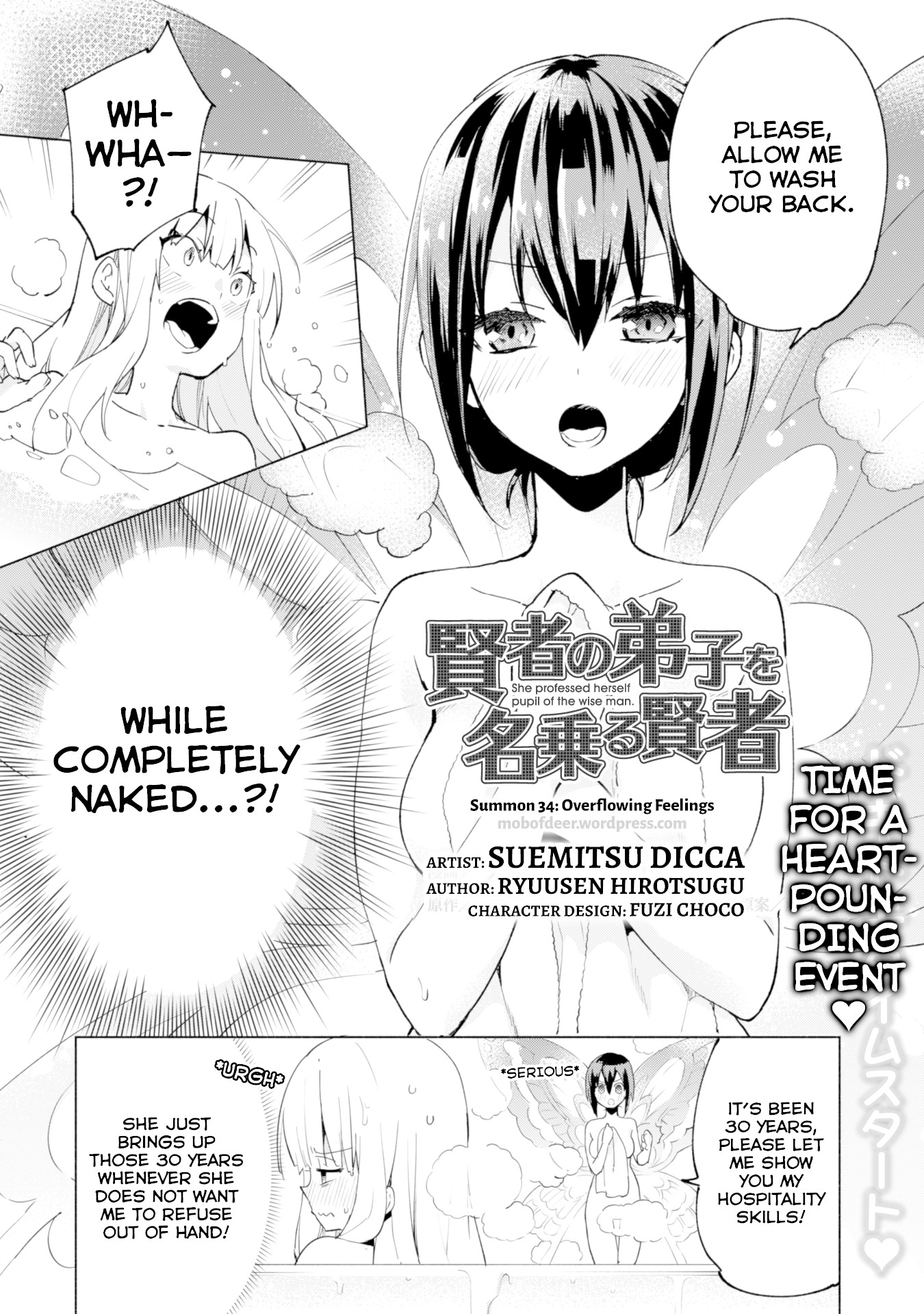 Kenja no Deshi wo Nanoru Kenja Chapter 34 page 2 - Chapter 34: Overflowing Feelings