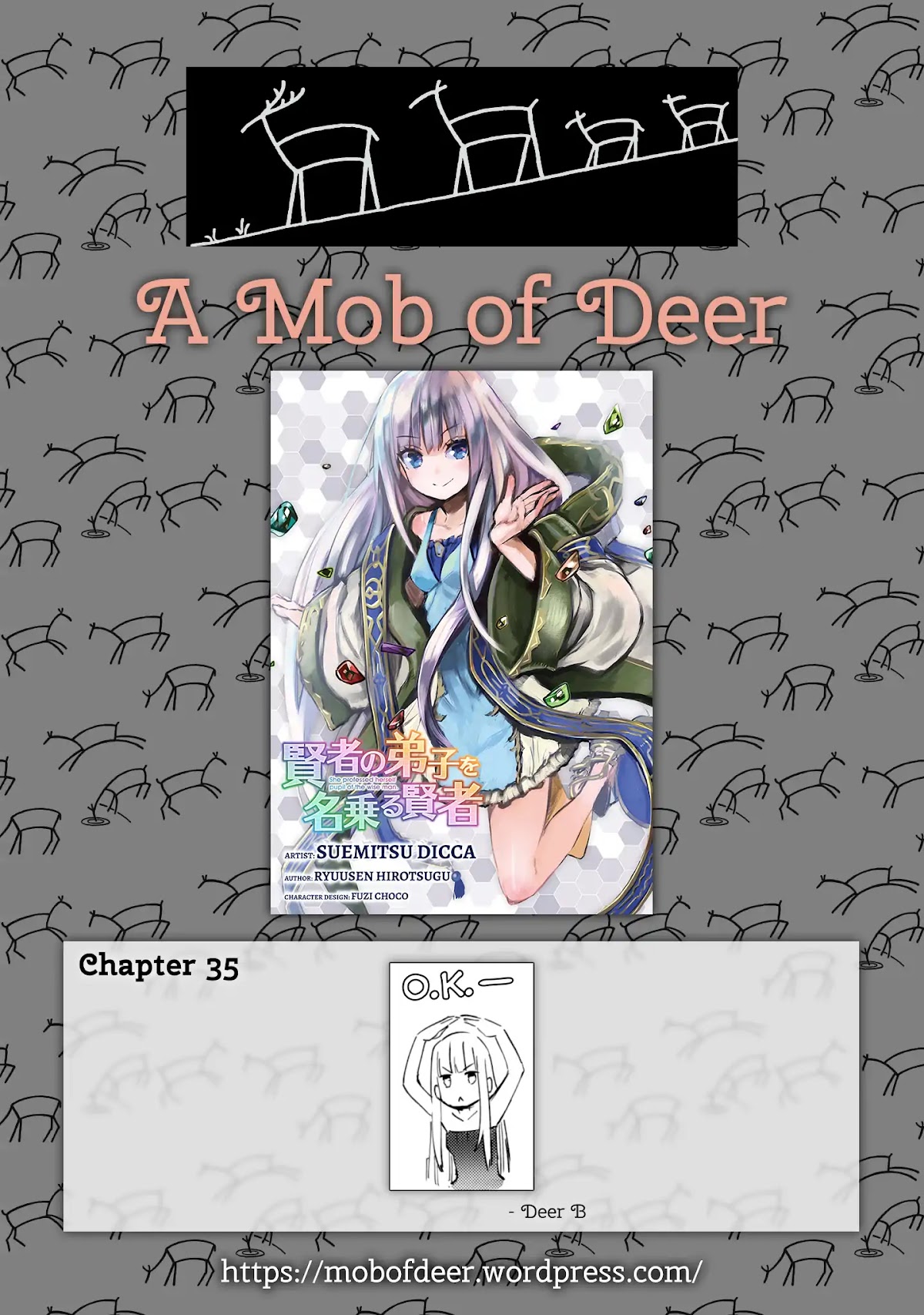 Kenja no Deshi wo Nanoru Kenja Chapter 35 page 1 - Chapter 35: A Morning of Beginnings