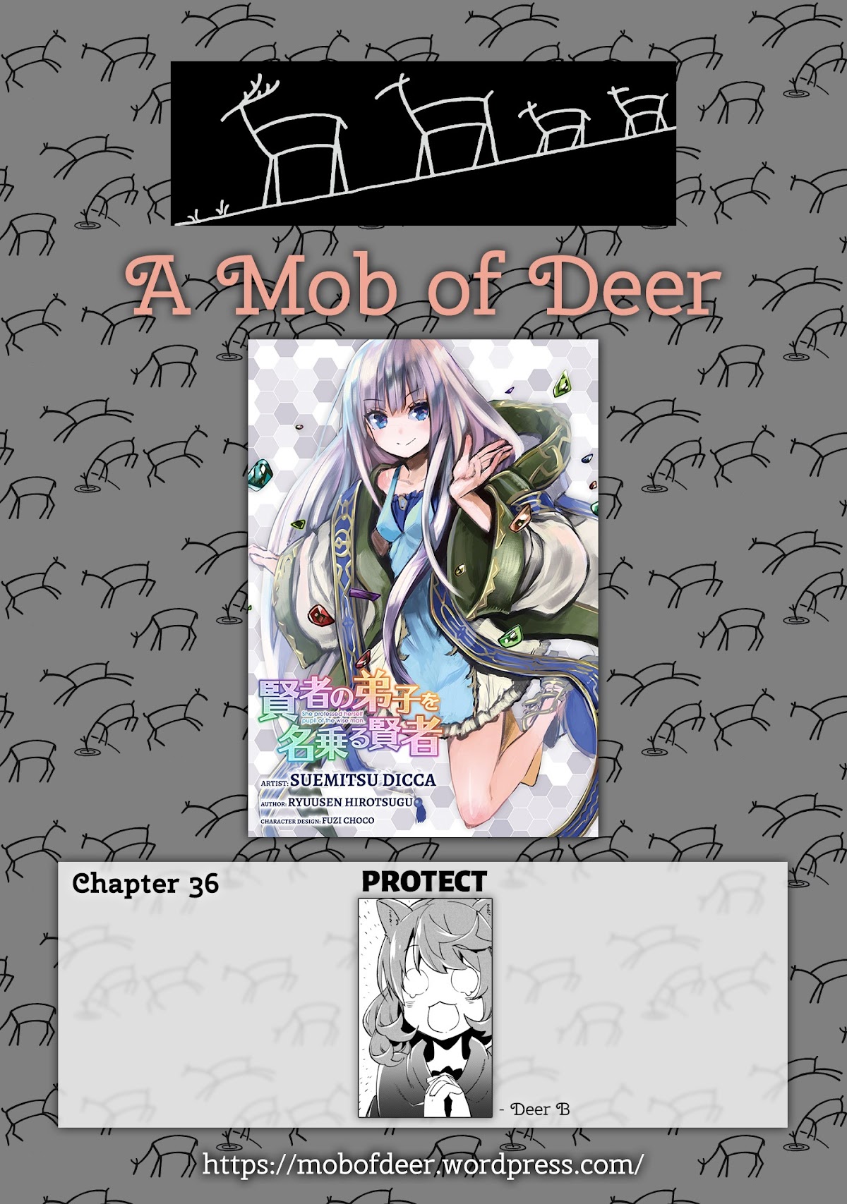 Kenja no Deshi wo Nanoru Kenja Chapter 36 page 1 - Chapter 36: The Ascetic Girl