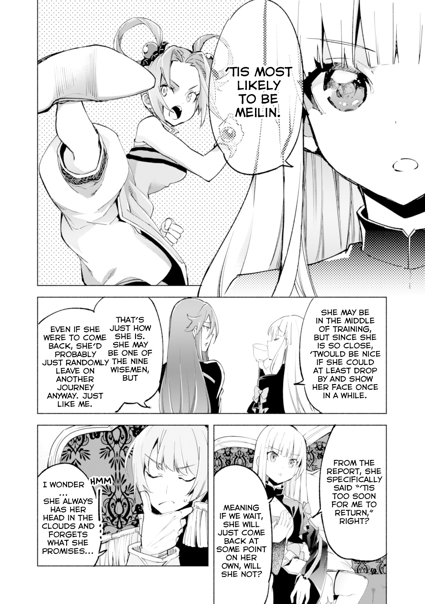 Kenja no Deshi wo Nanoru Kenja Chapter 36 page 28 - Chapter 36: The Ascetic Girl