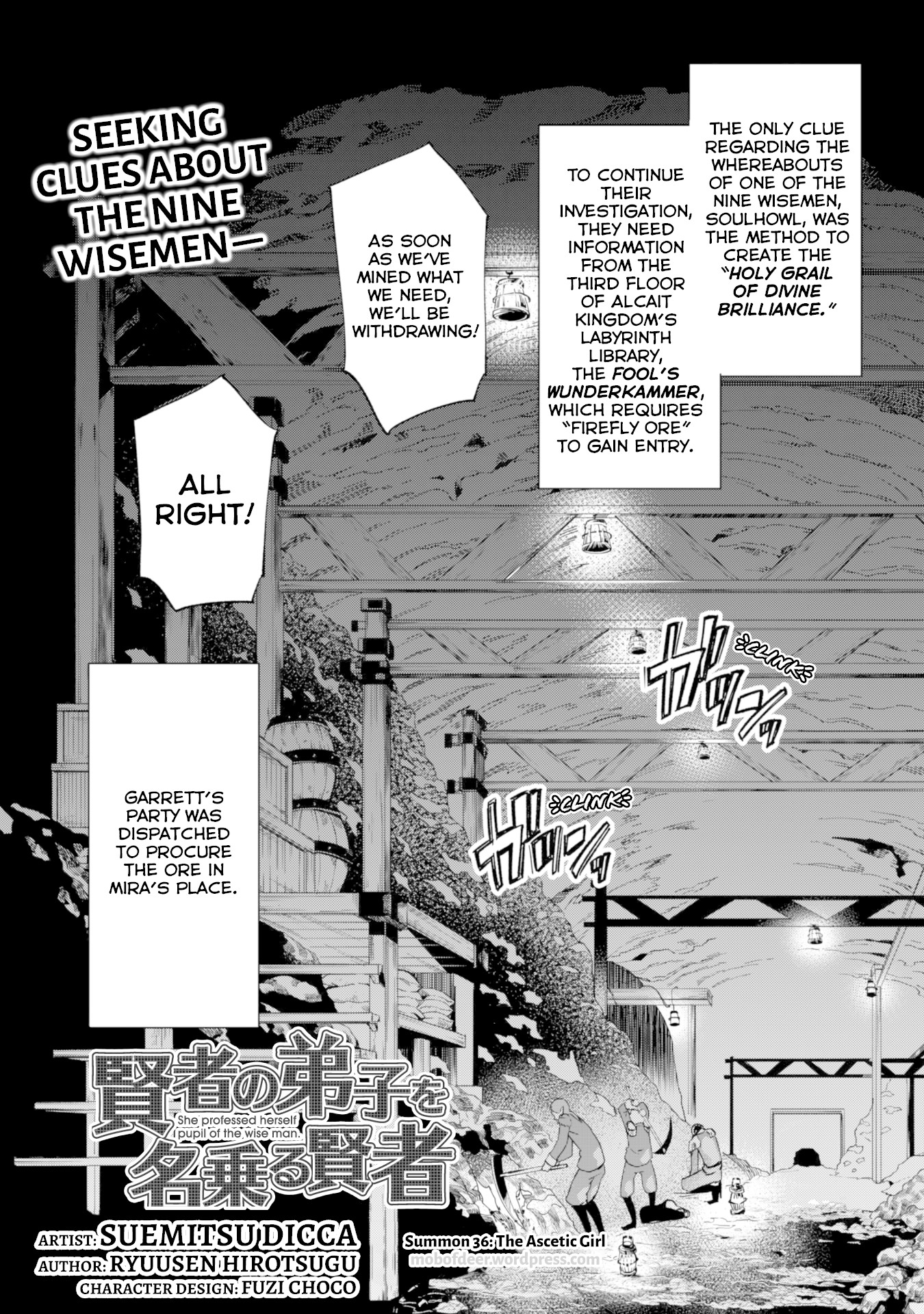 Kenja no Deshi wo Nanoru Kenja Chapter 36 page 3 - Chapter 36: The Ascetic Girl