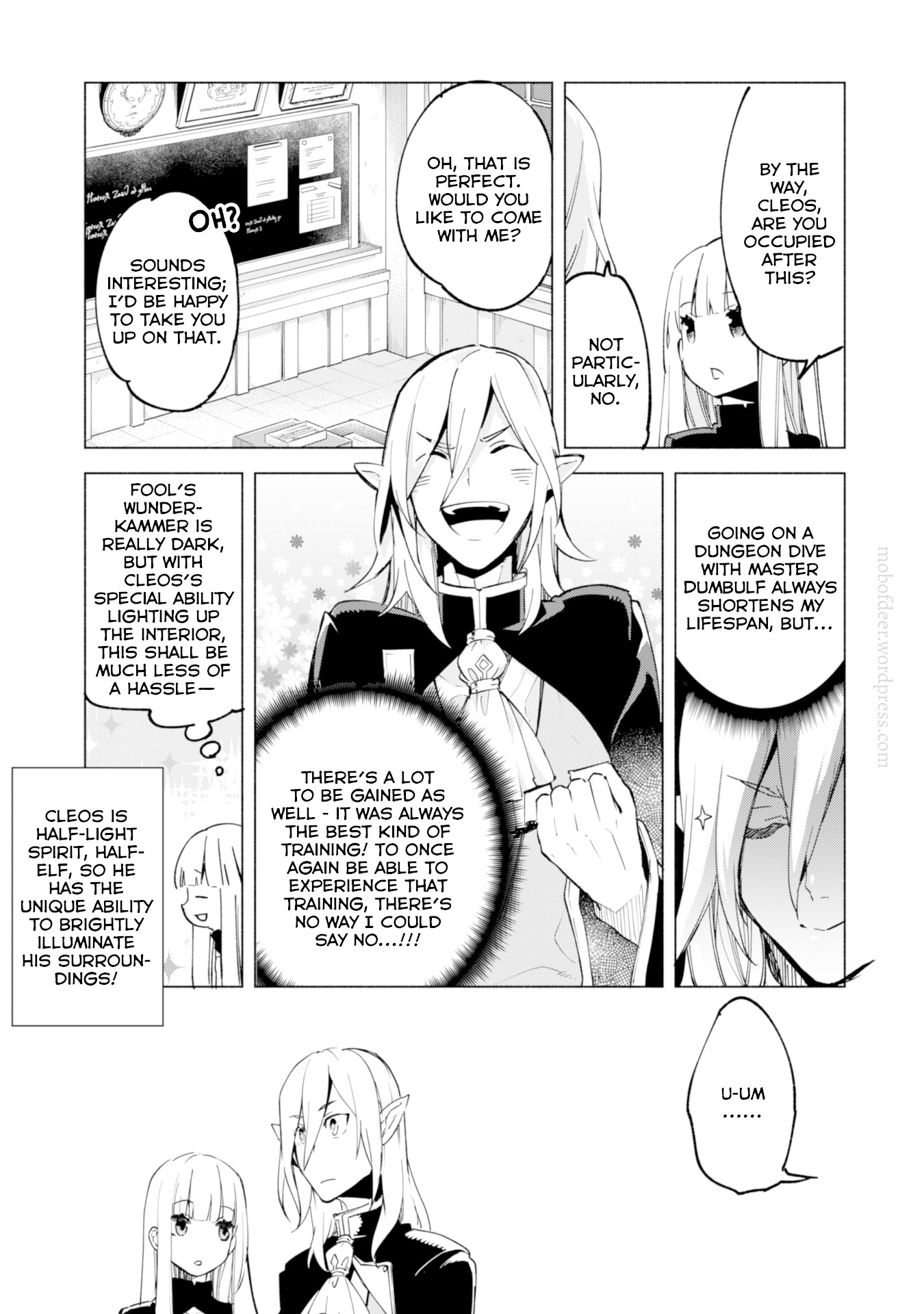 Kenja no Deshi wo Nanoru Kenja Chapter 36 page 35 - Chapter 36: The Ascetic Girl