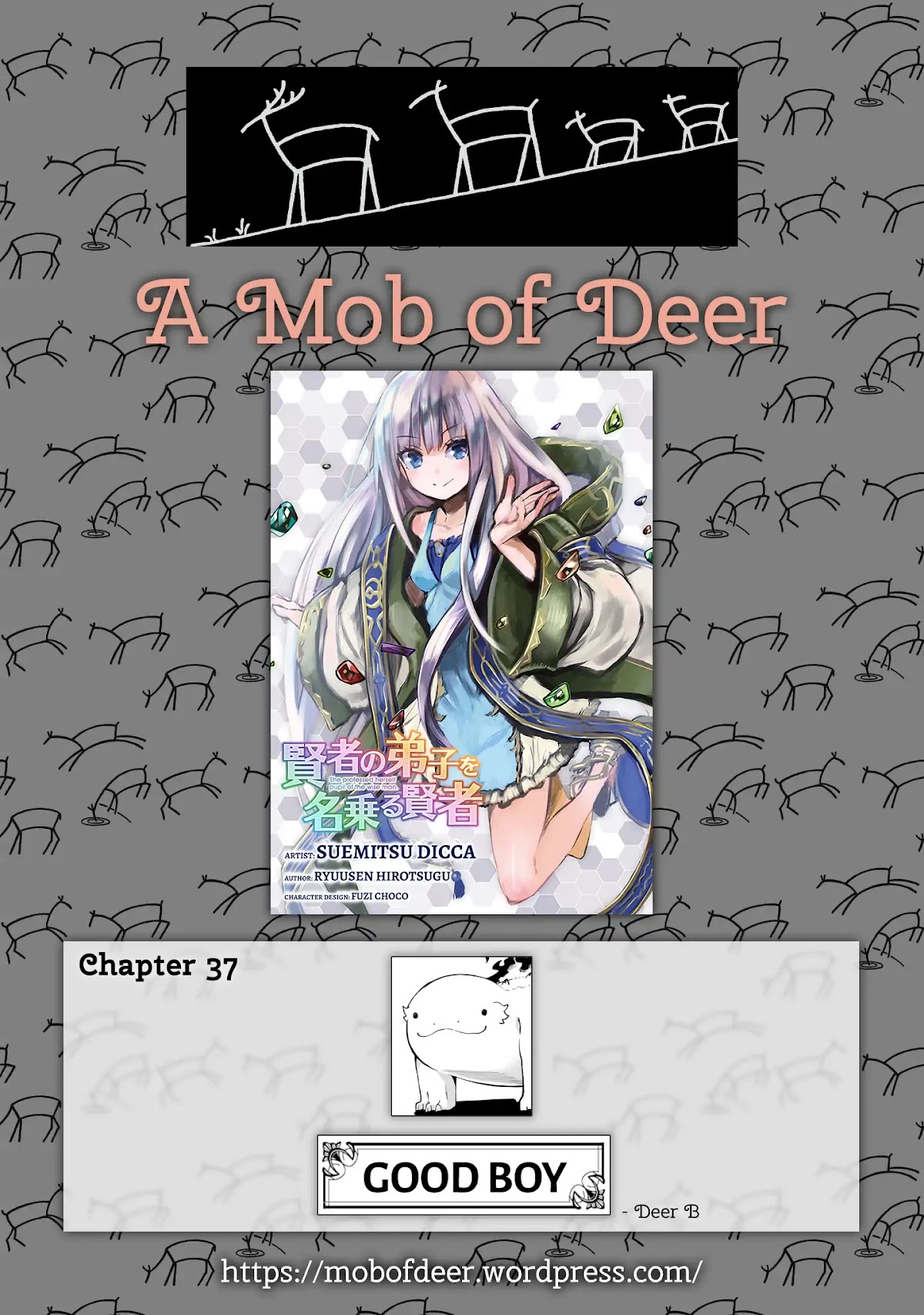 Kenja no Deshi wo Nanoru Kenja Chapter 37 page 1 - Chapter 37: Bright Hope in the Labyrinth