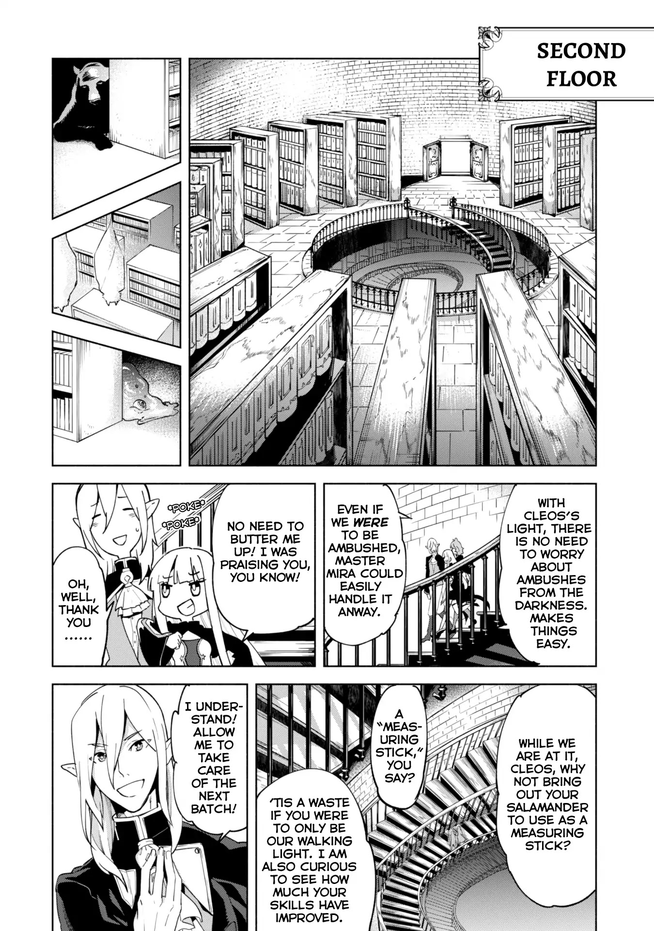 Kenja no Deshi wo Nanoru Kenja Chapter 37 page 13 - Chapter 37: Bright Hope in the Labyrinth