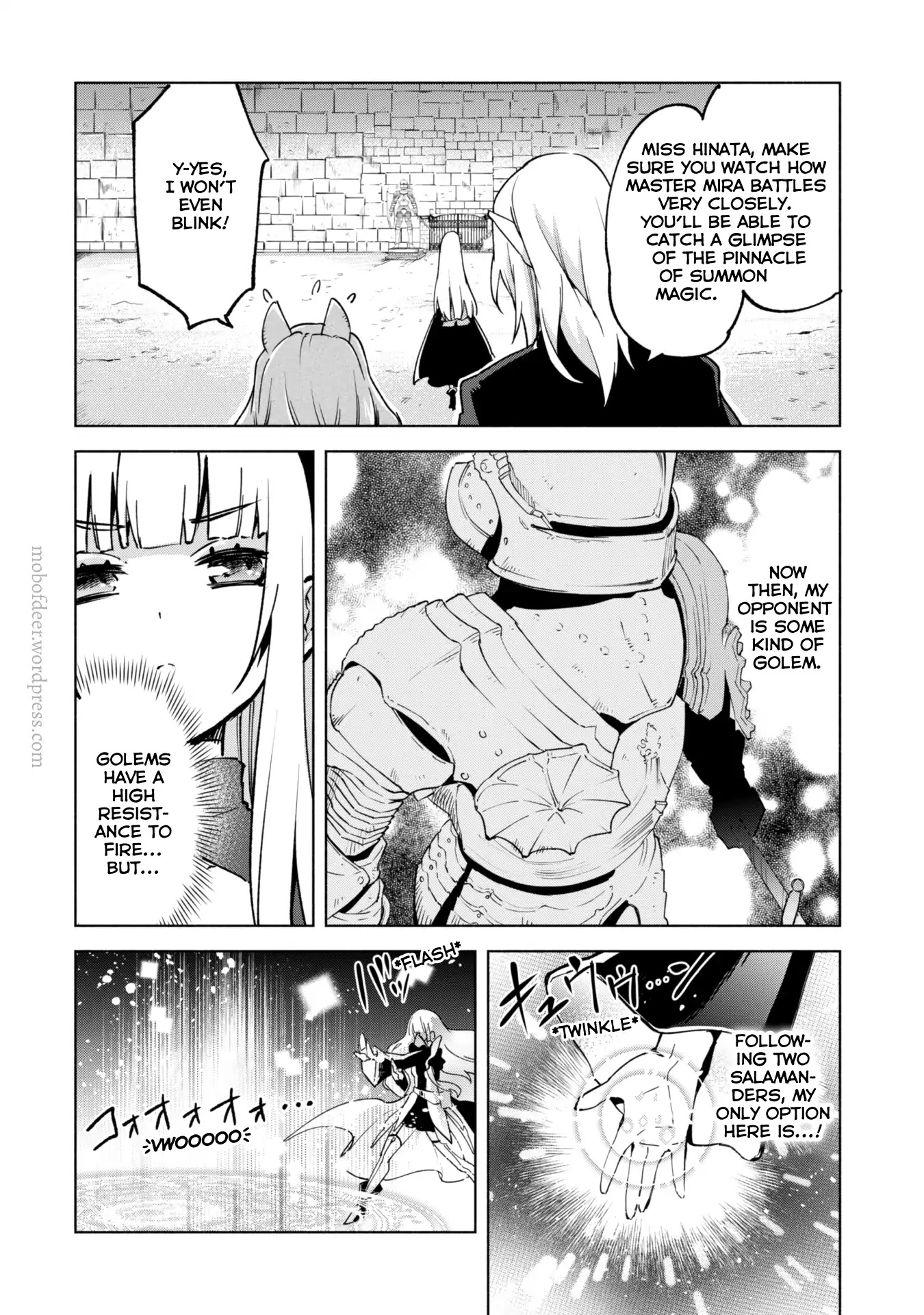 Kenja no Deshi wo Nanoru Kenja Chapter 37 page 21 - Chapter 37: Bright Hope in the Labyrinth