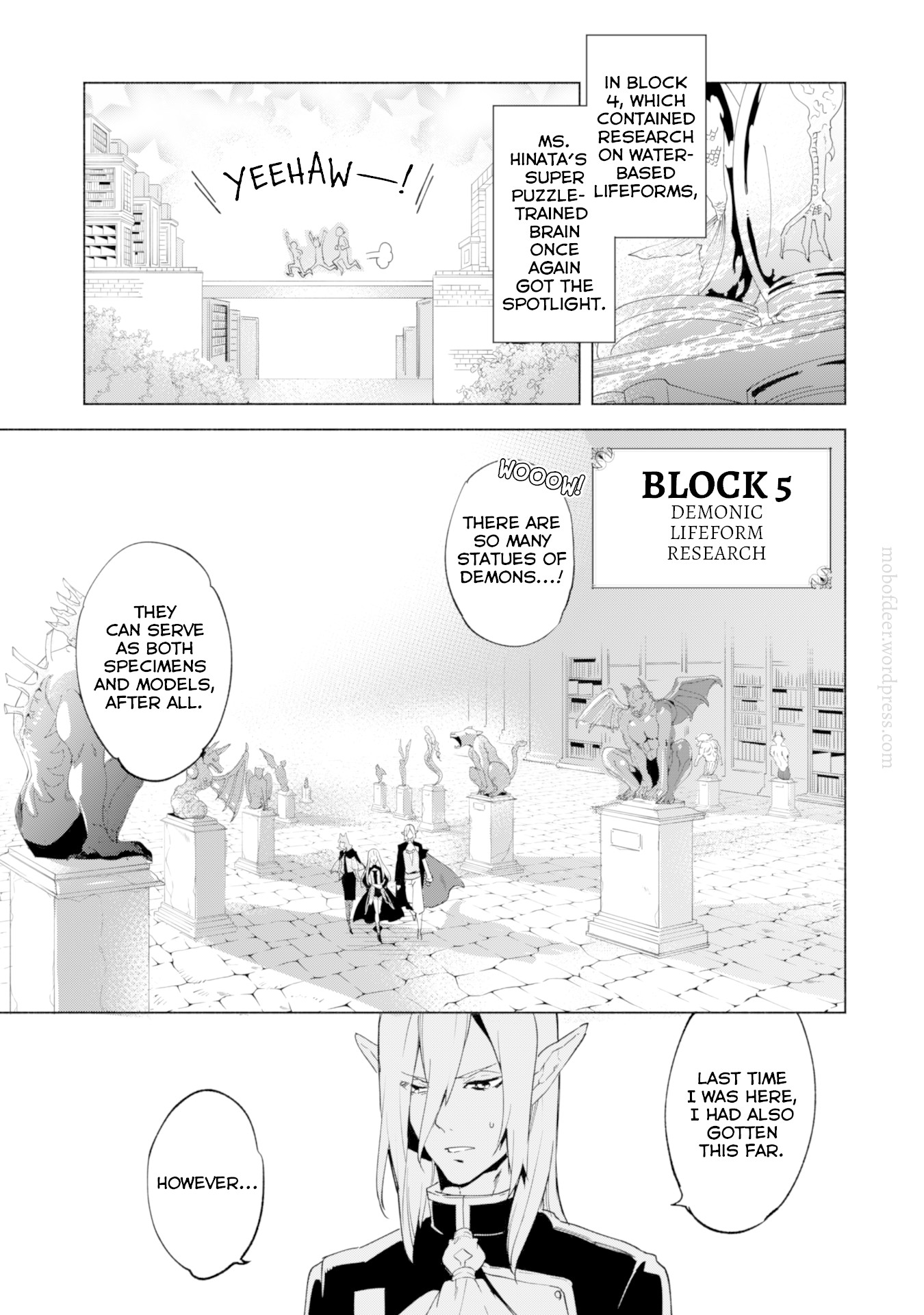 Kenja no Deshi wo Nanoru Kenja Chapter 38 page 10 - Chapter 38: Menacing Room