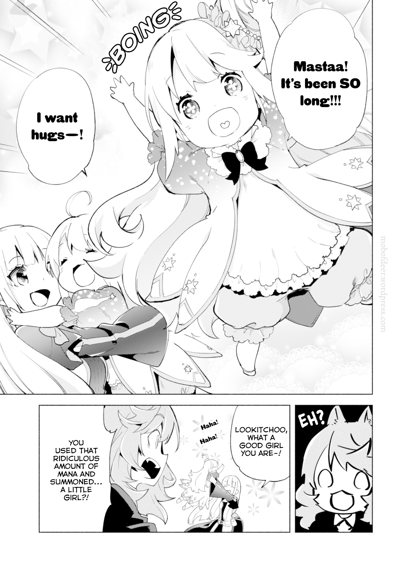 Kenja no Deshi wo Nanoru Kenja Chapter 38 page 14 - Chapter 38: Menacing Room