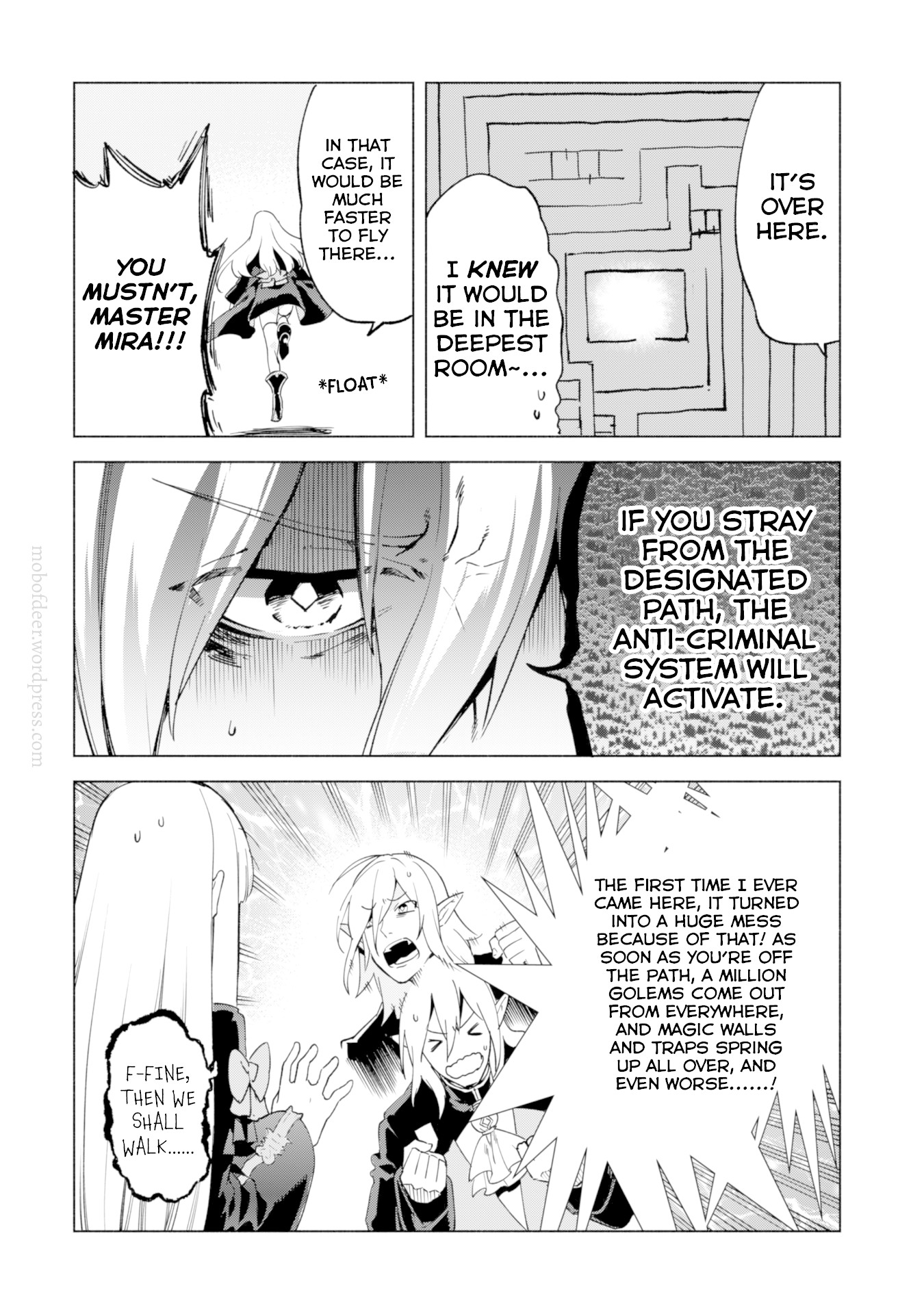 Kenja no Deshi wo Nanoru Kenja Chapter 38 page 5 - Chapter 38: Menacing Room