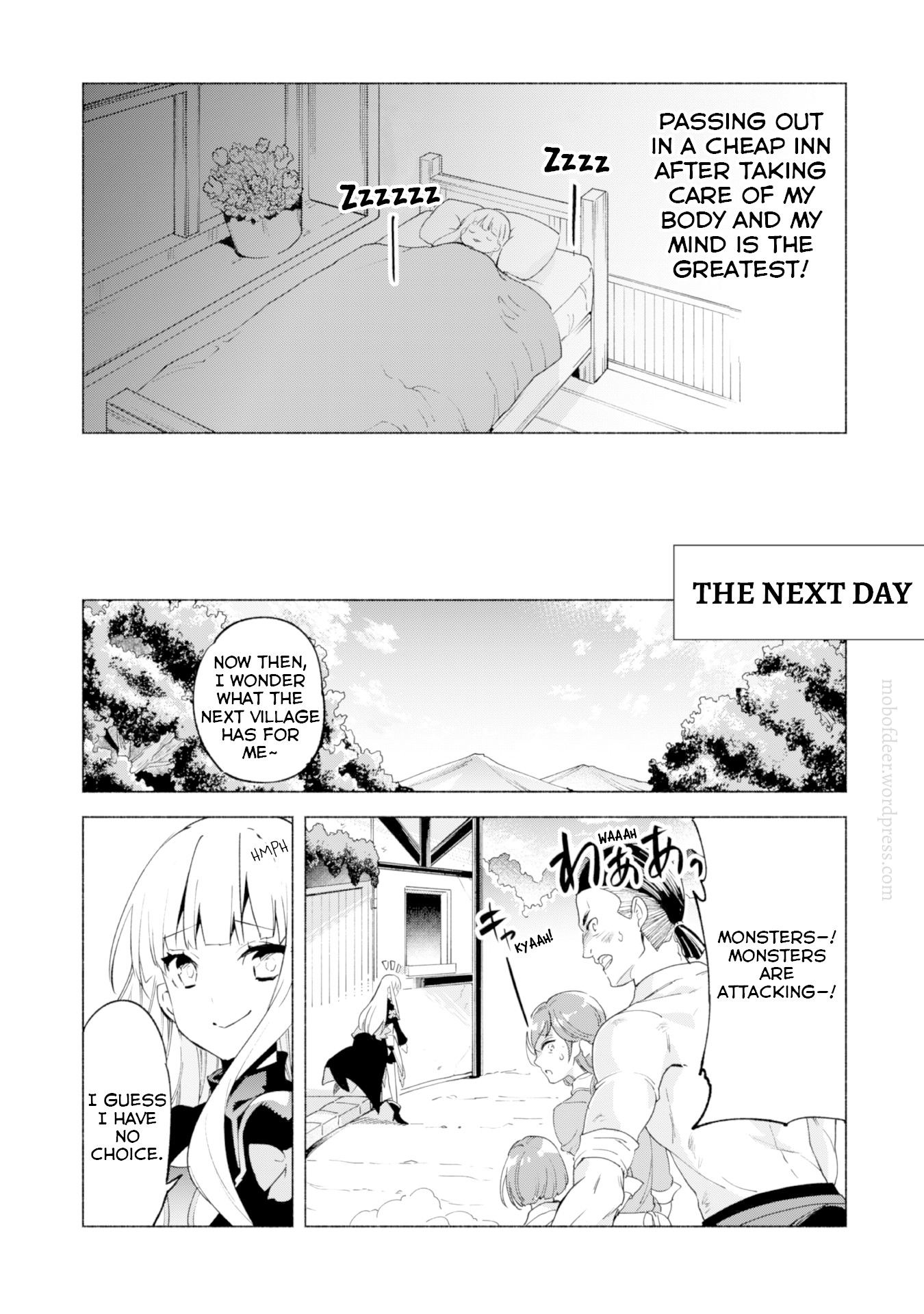 Kenja no Deshi wo Nanoru Kenja Chapter 39.5 page 10 - Chapter 39.5: A Casual Break While Journeying
