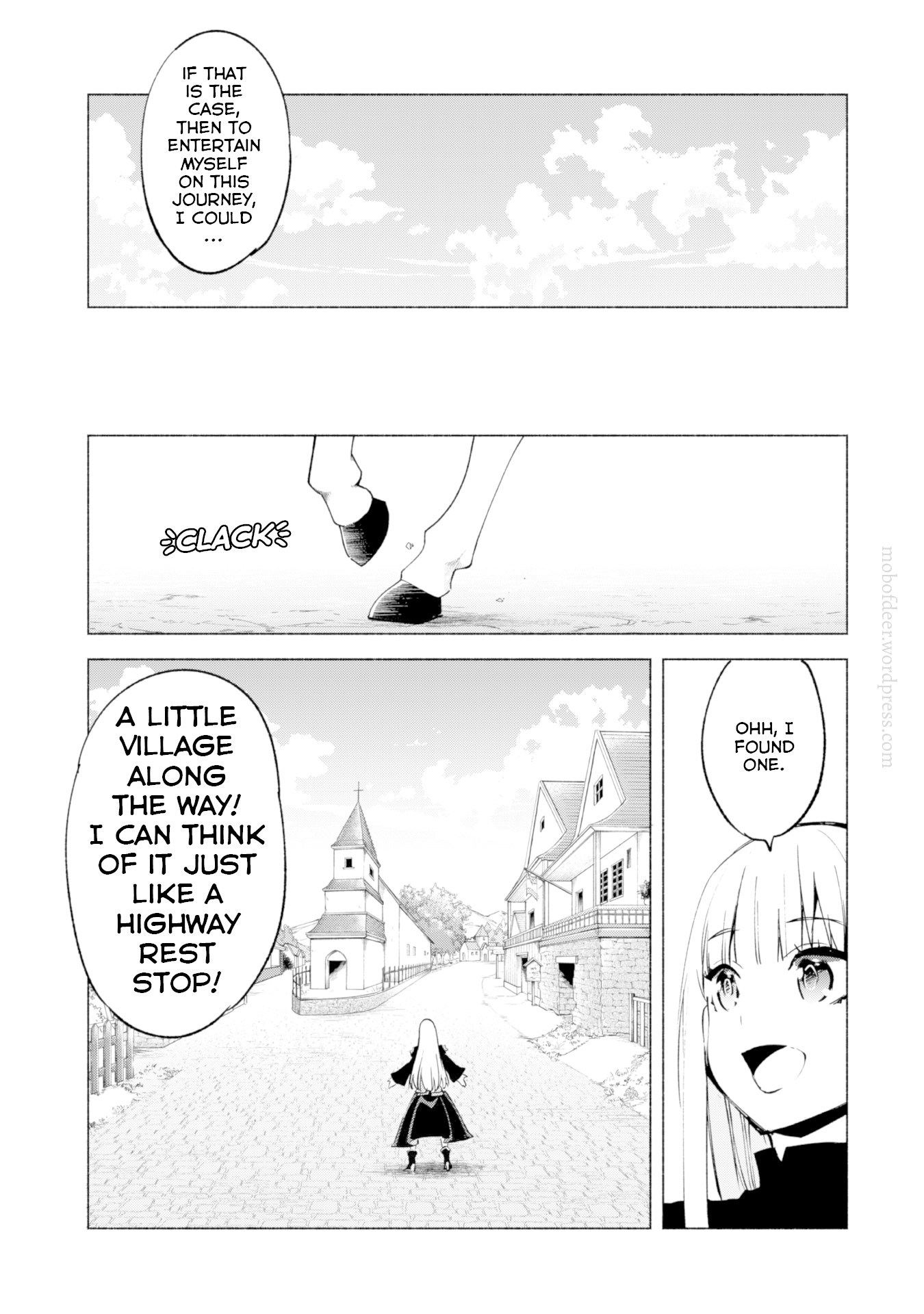 Kenja no Deshi wo Nanoru Kenja Chapter 39.5 page 4 - Chapter 39.5: A Casual Break While Journeying
