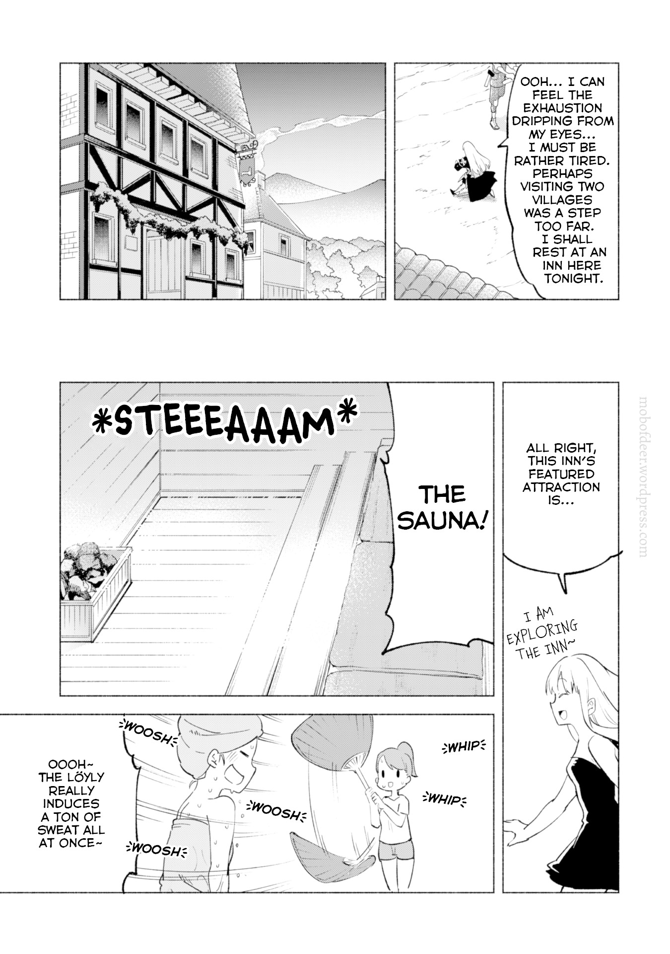 Kenja no Deshi wo Nanoru Kenja Chapter 39.5 page 8 - Chapter 39.5: A Casual Break While Journeying
